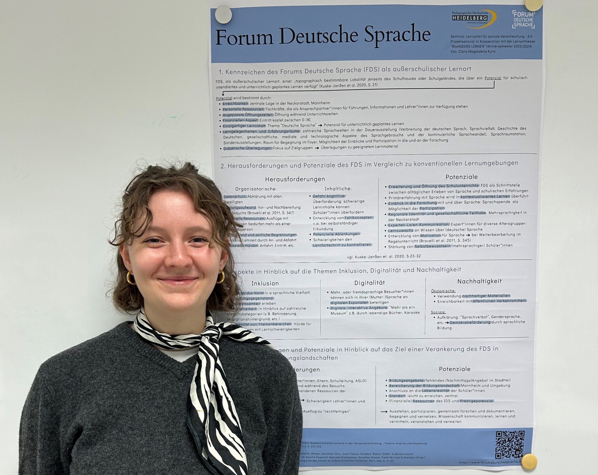 Kooperation mit der PH Heidelberg – Forum Deutsche Sprache